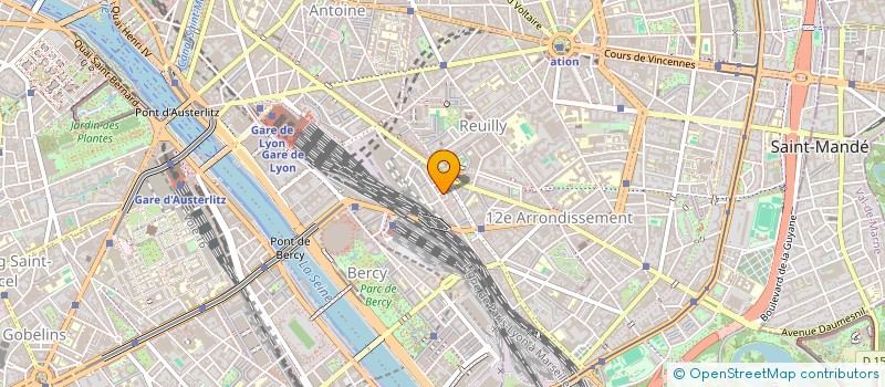 localisation de l'entreprise PEINTEX  PARIS