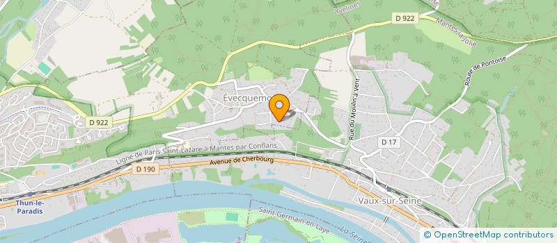 localisation de l'entreprise PEINTEXPERT  EVECQUEMONT