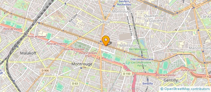 localisation de l'entreprise PEINTINEX à PARAY-VIEILLE-POSTE