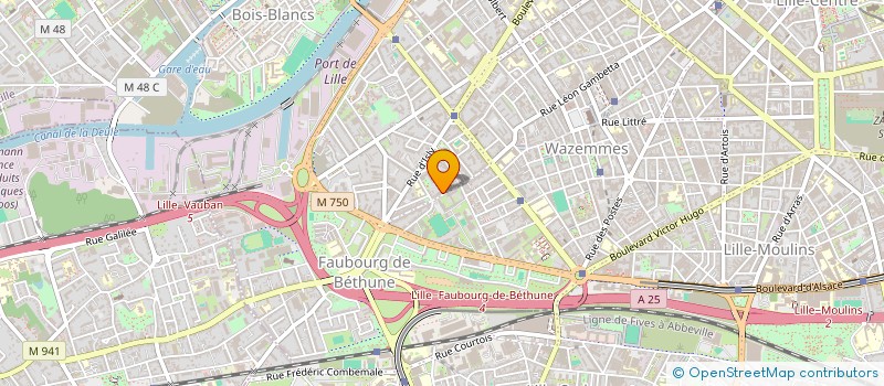 localisation de l'entreprise PEINTOUT VOS REVES  LILLE