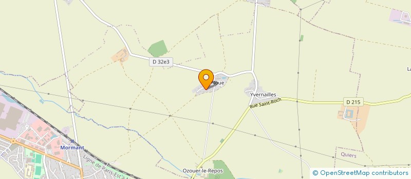 localisation de l'entreprise PEINTRE BATI RENO SERVICE à AUBEPIERRE-OZOUER-LE-REPOS
