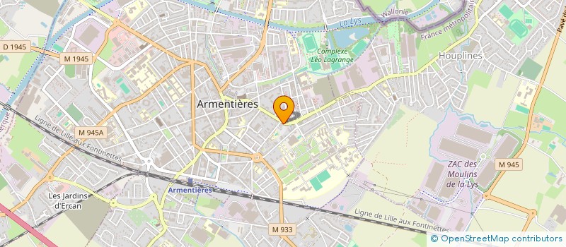 localisation de l'entreprise PEINTRES O PIXEL  SEQUEDIN