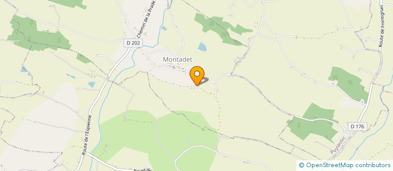 localisation de l'entreprise PEINTURE & CO  SAUVETERRE