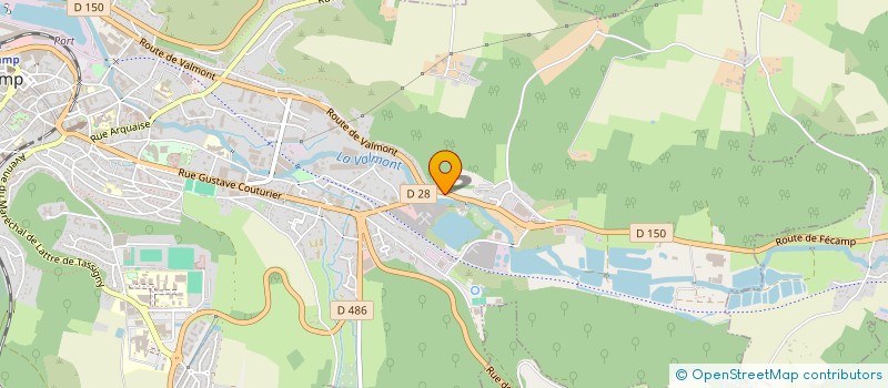 localisation de l'entreprise PEINTURE=CONFITURE  FECAMP