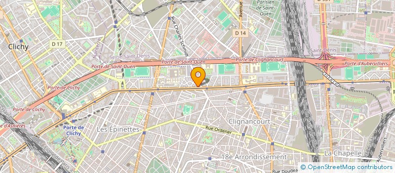 localisation de l'entreprise PEINTURE D'EUROPE  PARIS