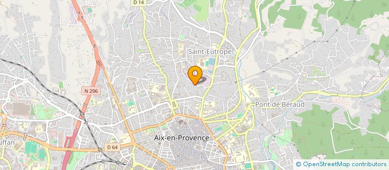 localisation de l'entreprise PEINTURE EN PROVENCE THE LEO MARCHUTZ SCHOOL OF PAINTING AND DRAWING  AIX-EN-PROVENCE