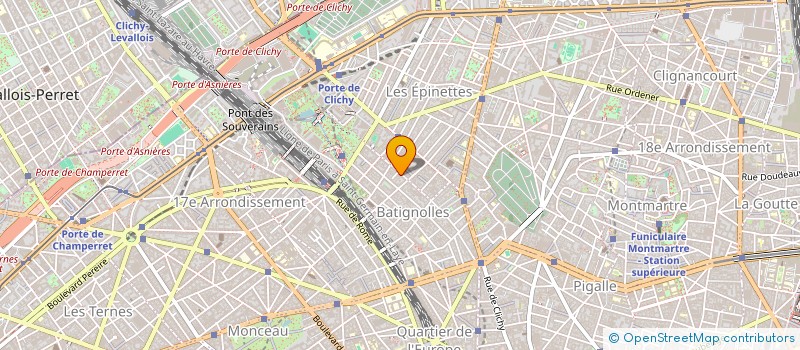 localisation de l'entreprise PEINTURE ET CIE RUEIL  PARIS