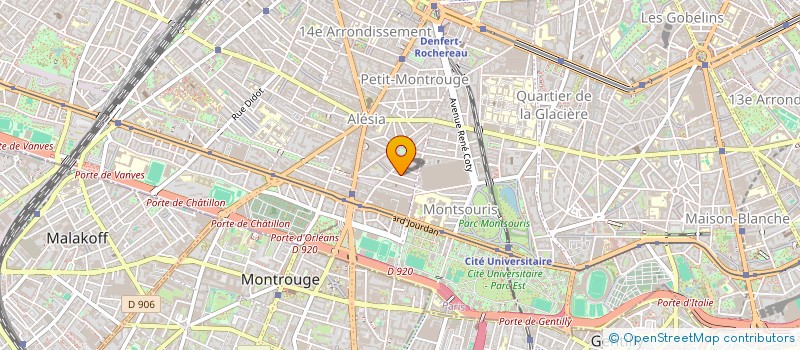 localisation de l'entreprise PEINTURE ET RAVALEMENT PARISIEN  PARIS