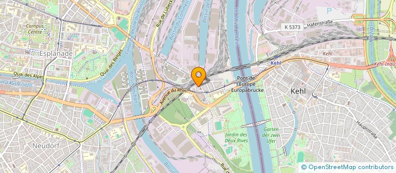 localisation de l'entreprise PEINTURE FIX  STRASBOURG