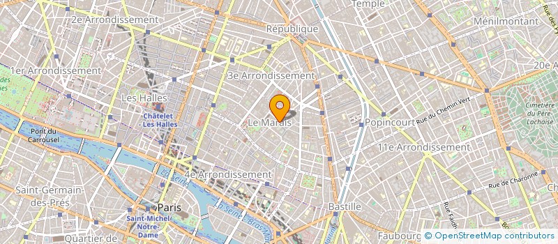 localisation de l'entreprise PEINTURE FRAICHE  PARIS