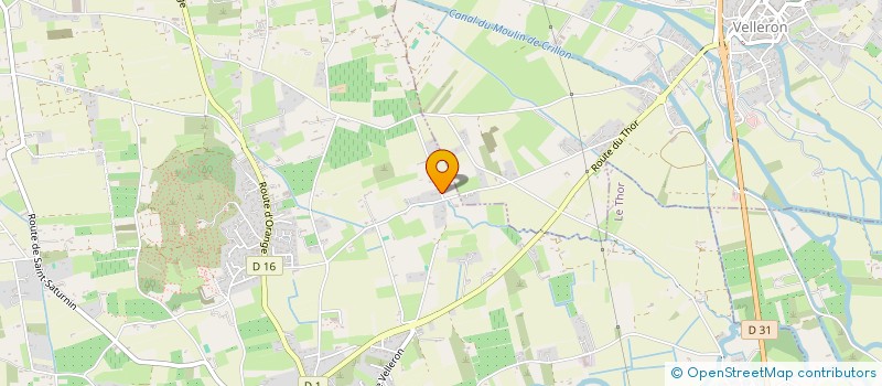 localisation de l'entreprise PEINTURE PHILIPPE BLANC à LE THOR