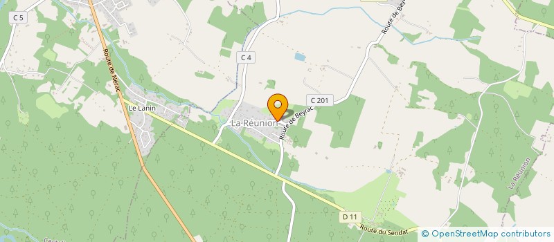 localisation de l'entreprise PEINTURE PLUS  LA REUNION