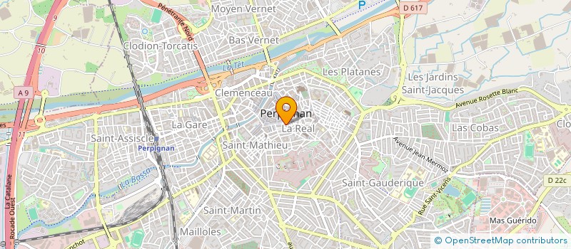 localisation de l'entreprise PEINTURE PLUS BEZOLD à PERPIGNAN