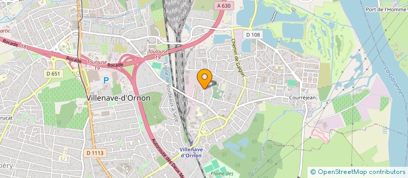 localisation de l'entreprise PEINTURE & POSE  CADAUJAC