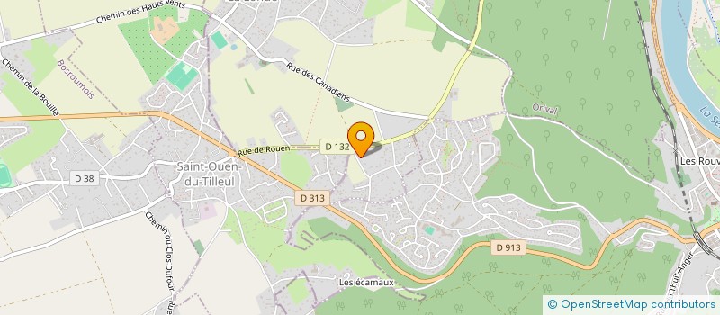 localisation de l'entreprise PEINTURE REVETEMENTS POUSSARD  LA LONDE