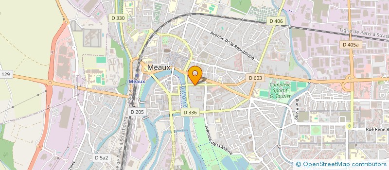 localisation de l'entreprise PEINTURE SOLS ET PLAFONDS 77 à MEAUX