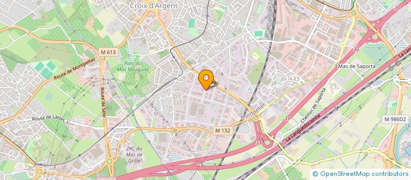 localisation de l'entreprise PEINTURES DU SUD MONTPELLIER à MONTPELLIER