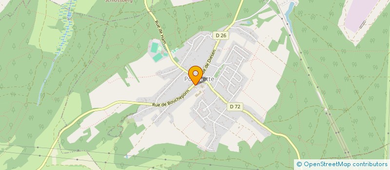 localisation de l'entreprise PEINTURES ET PLATRERIE WALDING  PORCELETTE