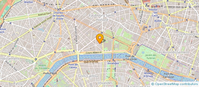 localisation de l'entreprise PEINTURES PLUS à PARIS