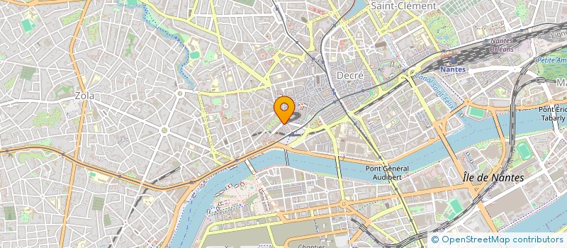 localisation de l'entreprise PEINTURES RAVALEMENT ISOLATION SABLAGE à NANTES