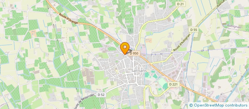 localisation de l'entreprise PEINTURES SARRIANAISES à SARRIANS