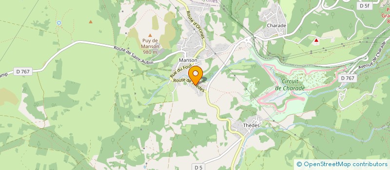 localisation de l'entreprise PEIO  SAINT-GENES-CHAMPANELLE