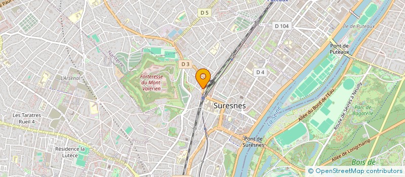 localisation de l'entreprise PEIRAO à SURESNES