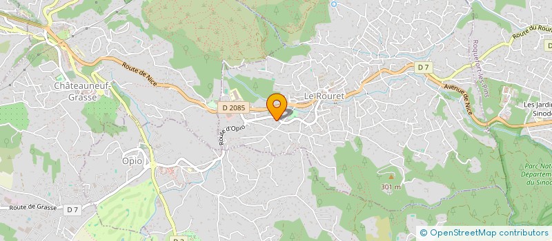 localisation de l'entreprise PEIRE GROSSE  LE ROURET