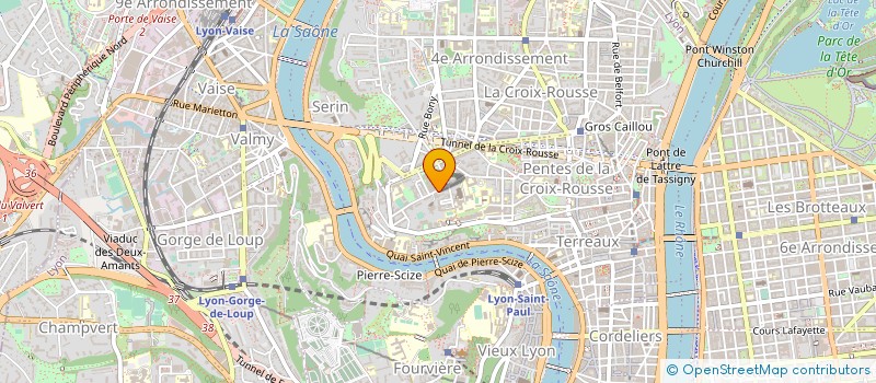 localisation de l'entreprise PEISEY à LYON