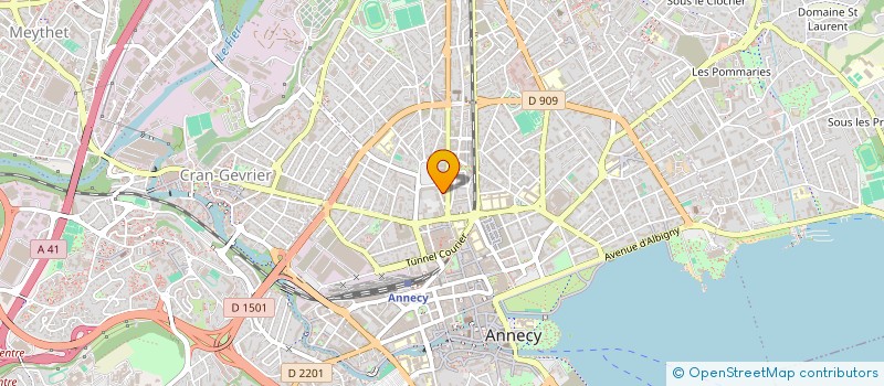 localisation de l'entreprise PEIXOTO à ANNECY