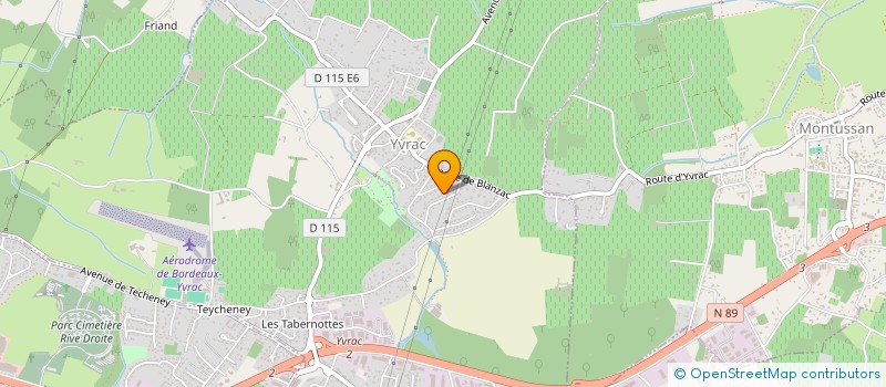 localisation de l'entreprise PEIXOTO PEINTURE BATIMENT  YVRAC