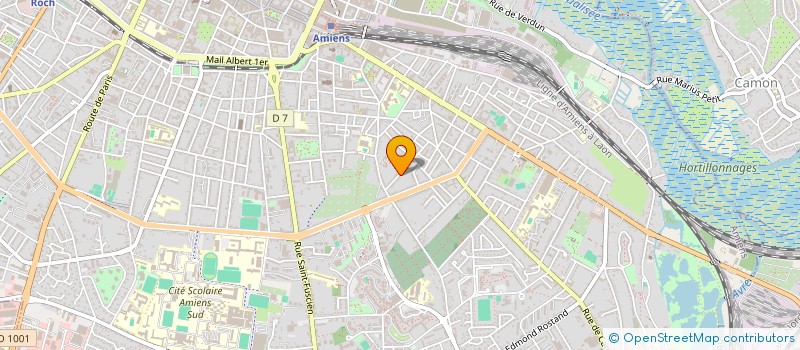 localisation de l'entreprise PEJAM à AMIENS
