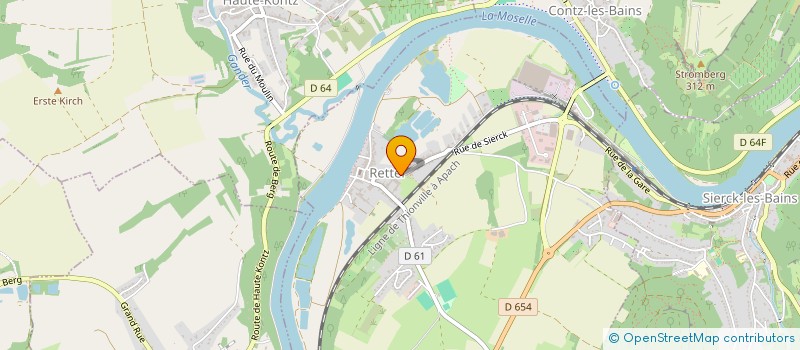 localisation de l'entreprise PEJEM SCI  RUSTROFF