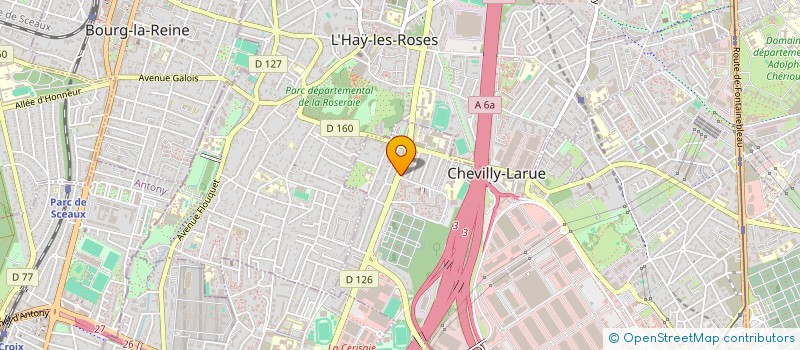 localisation de l'entreprise PEJIM  CHEVILLY-LARUE