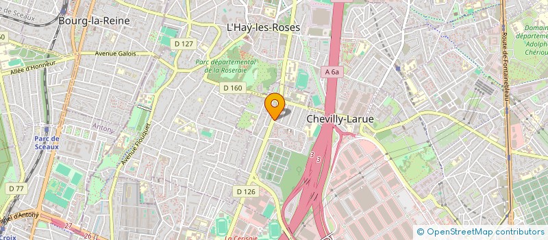 localisation de l'entreprise PEJIM V à CHEVILLY-LARUE