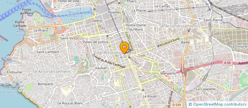localisation de l'entreprise PEJMAN à MARSEILLE