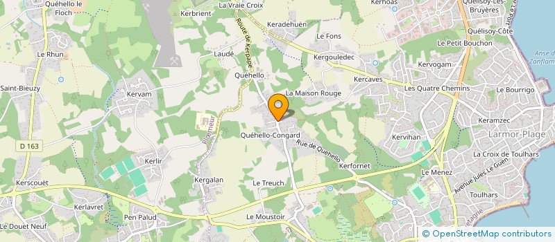 localisation de l'entreprise PEKAM PLUS à LARMOR-PLAGE