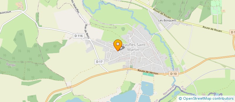 localisation de l'entreprise PEKAMILYNE  NEAUFLES-SAINT-MARTIN