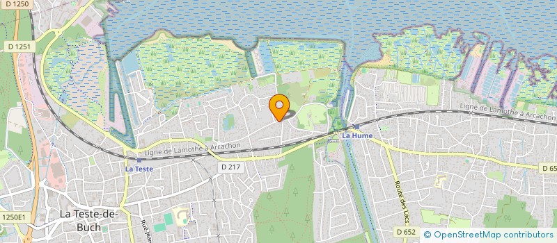 localisation de l'entreprise PEKAPI à LA TESTE-DE-BUCH