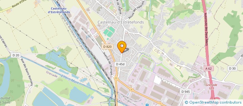 localisation de l'entreprise PEKASON AUDIO SYSTEMS  CASTELNAU-D'ESTRETEFONDS