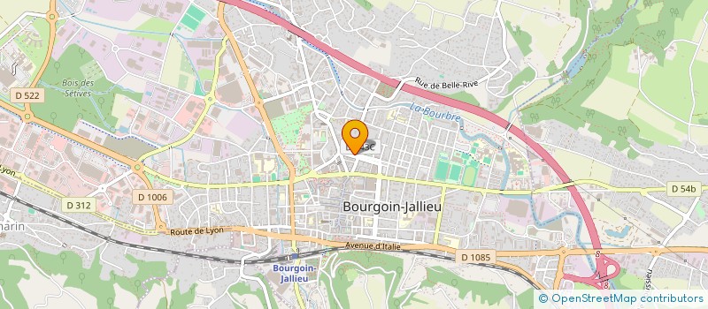 localisation de l'entreprise PEKER HOME  BOURGOIN-JALLIEU
