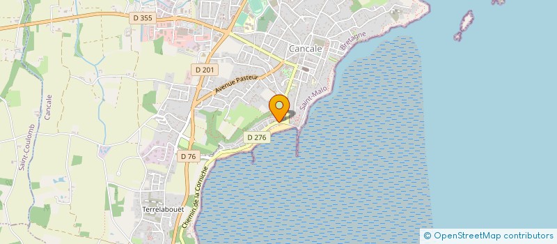 localisation de l'entreprise PEL' A PIN  CANCALE