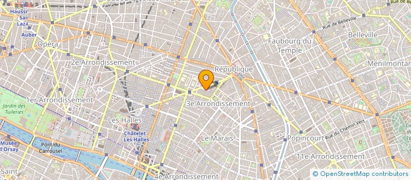 localisation de l'entreprise PEL EUROP à PARIS