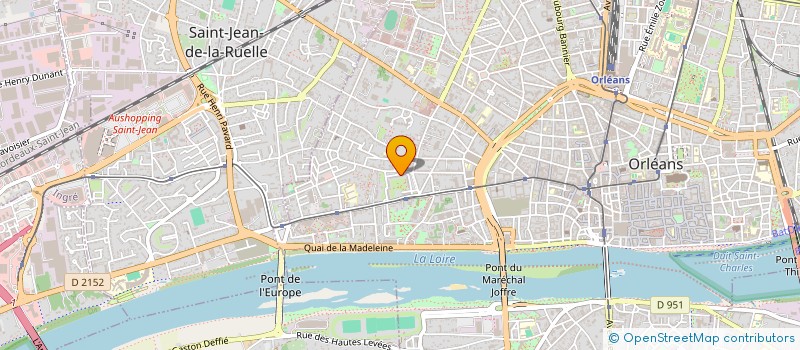localisation de l'entreprise PELAGIA à ORLEANS