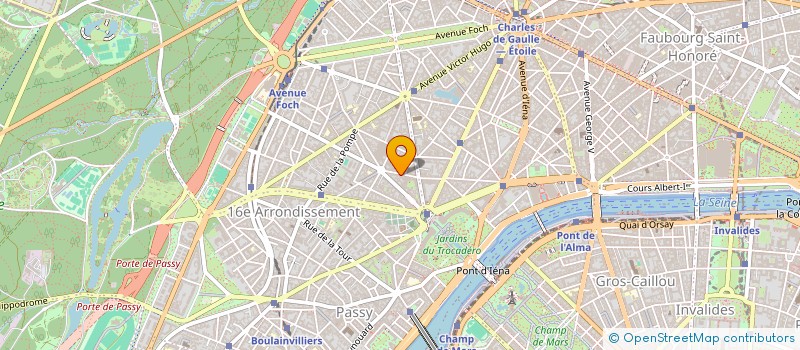 localisation de l'entreprise PELAGIE  PARIS