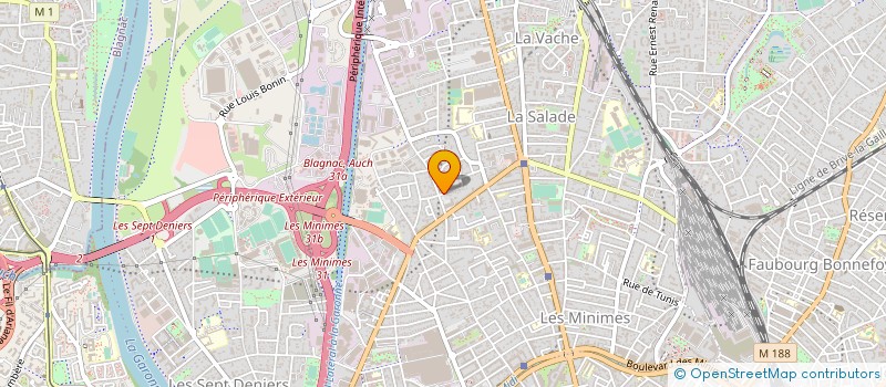 localisation de l'entreprise PELANNE INSTRUMENTS à TOULOUSE