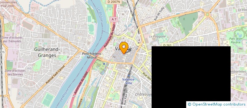 localisation de l'entreprise PELAYO NICOLAS à VALENCE