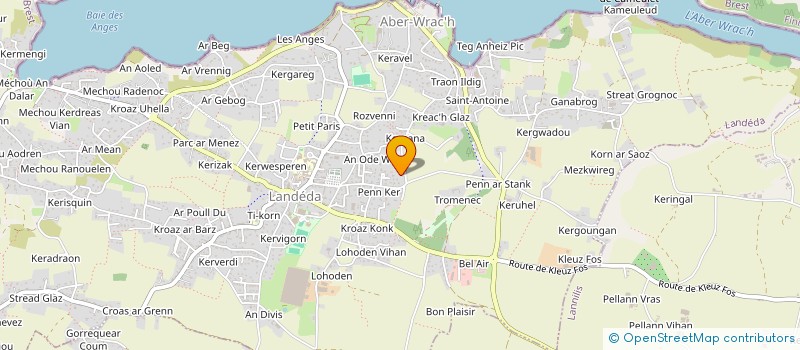 localisation de l'entreprise PELE  LANDEDA