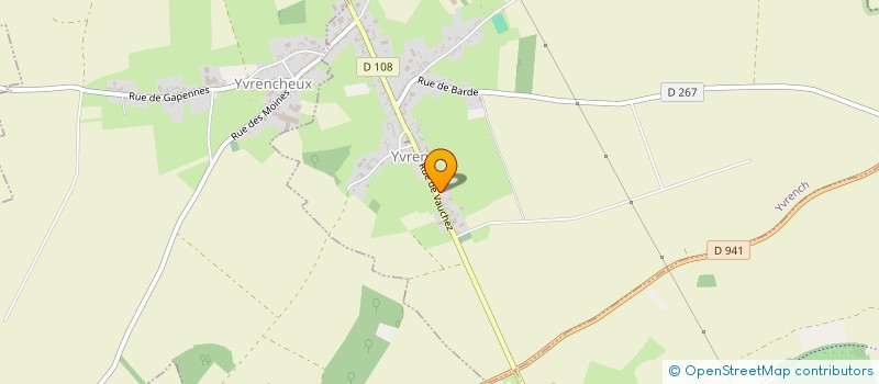 localisation de l'entreprise PELEMAN MAXIME 3  YVRENCH