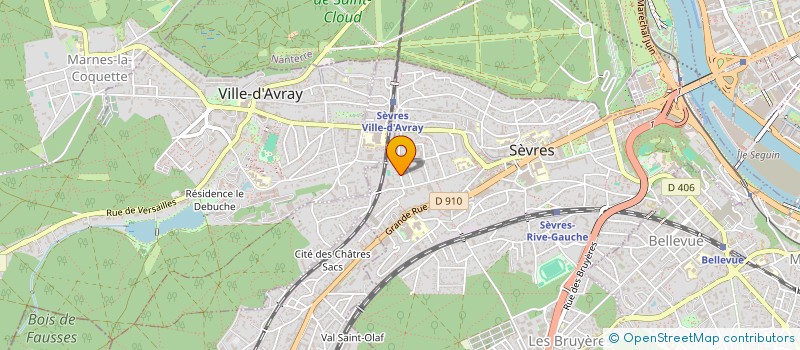 localisation de l'entreprise PELENNOR à SEVRES